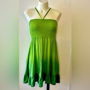 Green Ombré Sundress/Swim Cover-Up